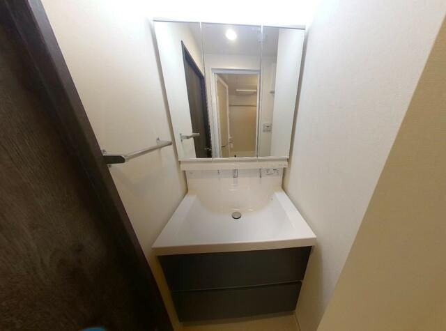 グランジュテ柏の洗面所|コンパクトで使いやすい洗面所