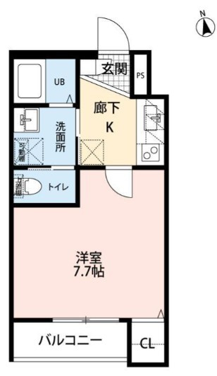 KISBIG市川の間取り