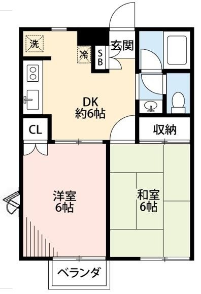 【仲介手数料：50％OFF】対象物件！の間取り