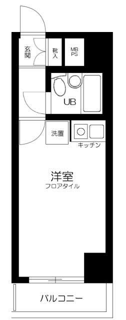 パレ・ドール中野の間取り