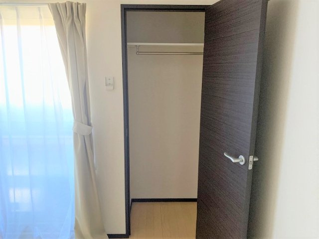 クレイノ櫻の内装|クローゼットです。