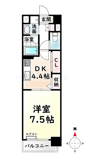 【間取り】 | シグナス【名古屋市賃貸・オートロック】