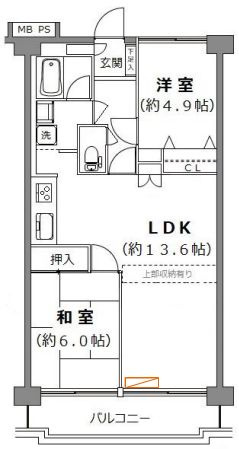 グリーンパーク南砂の間取り