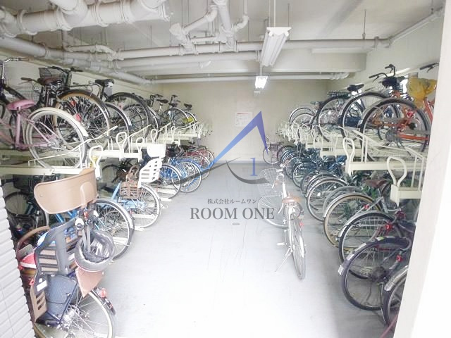 アレグレット千住宿のその他共用部分|駐輪場です。