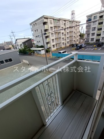 中央ジュネスのバルコニー