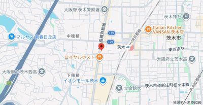 【地図】 | パークホームズ茨木西駅前町
