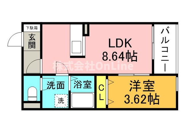 【間取り】 | F+style東大阪本庄2号館
