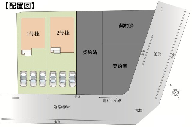 【新築戸建】札幌市東区北20条東20丁目3棟のその他