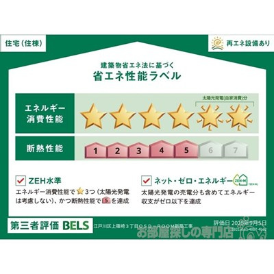 Arco Mistletoeの省エネ性能ラベル