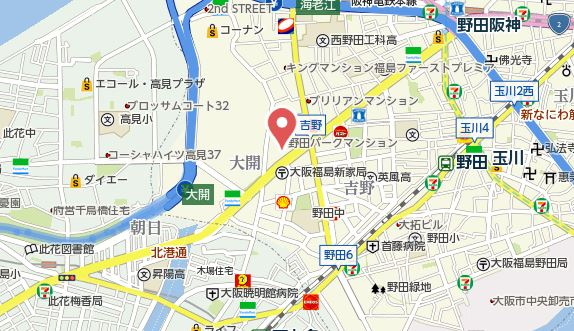 【地図】 | エスリードレジデンス大阪福島シティウエスト