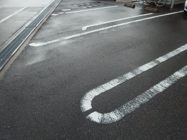 ファインヒルの駐車場