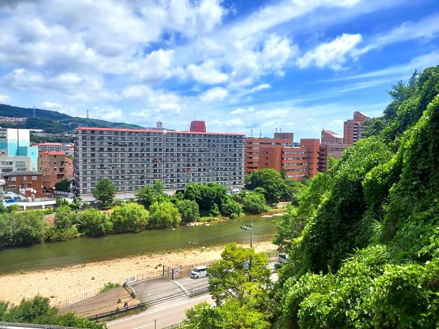 デ・リード宝塚リバービューの展望|北東側バルコニーからの眺望
