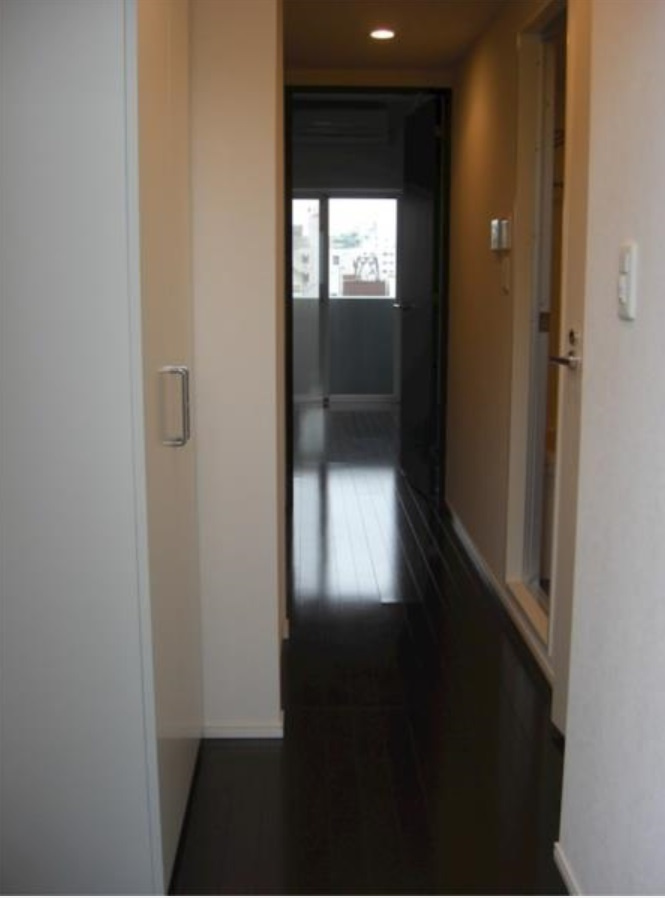 L-Flat入谷の玄関