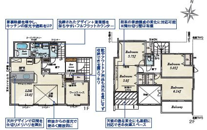 壬生町幸町3丁目　2号棟