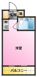 トップ新丸子第4の間取り|2面採光で陽当たり良好♪1階ランドリー♪