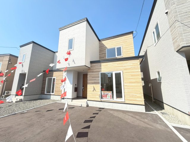 【新築戸建】札幌市東区北20条東20丁目3棟の外観