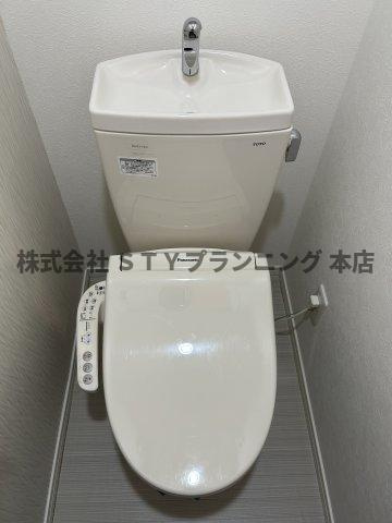 仲介手数料０円！サイプレスト松原町のトイレ