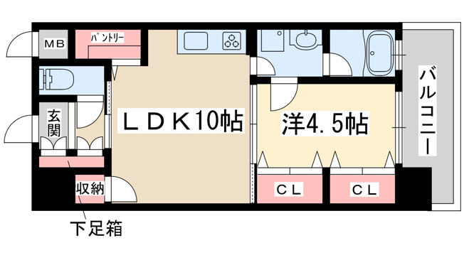 【間取り】 | ミッドコート新大阪