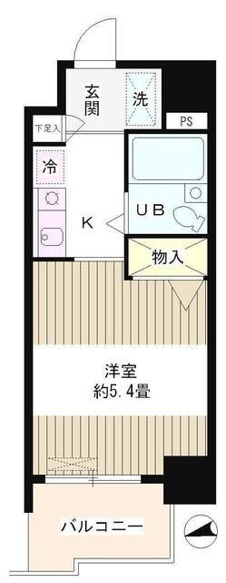 フォレスタ御苑前の間取り