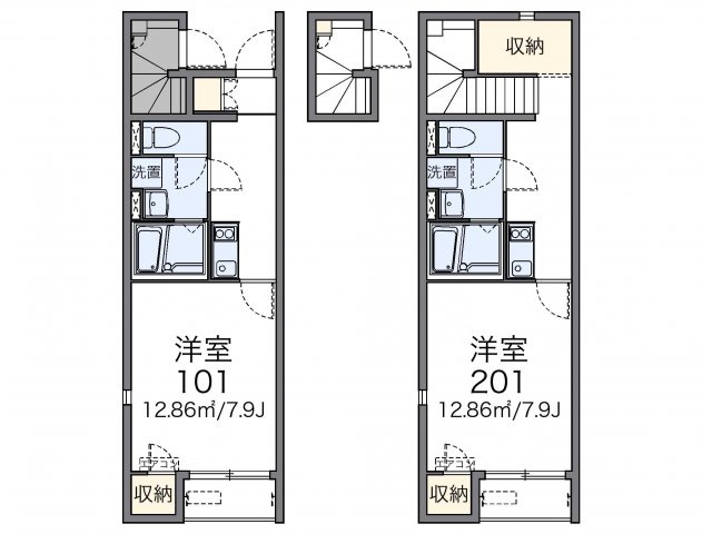 【間取り】 | レオネクストYOSHIE | 画像2