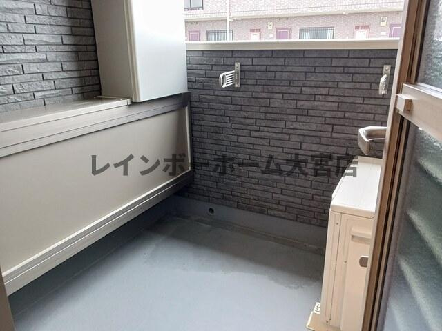 メゾン　ド　ウィズのバルコニー