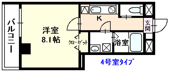 エーデルワイス本所の間取り