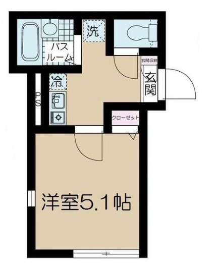 杉並区西荻北４丁目の賃貸マンションの間取り