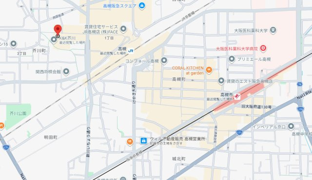 シティハウス・グリンデルの地図