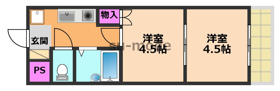 シティハウス・グリンデルの間取り