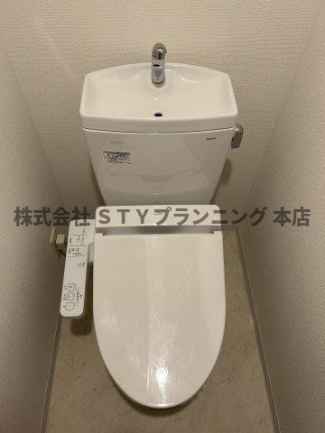 仲介手数料０円！エステムコート名古屋ステーションクロスのトイレ