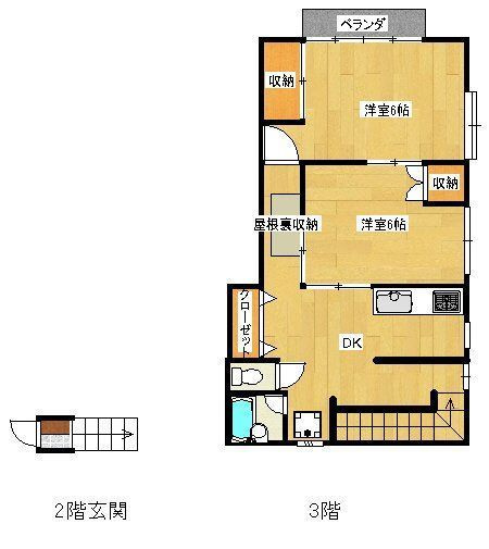 プチメゾンの間取り