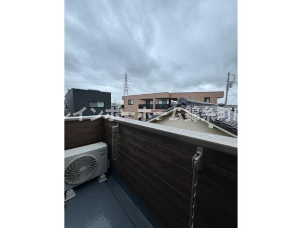 TUP津田沼のバルコニー