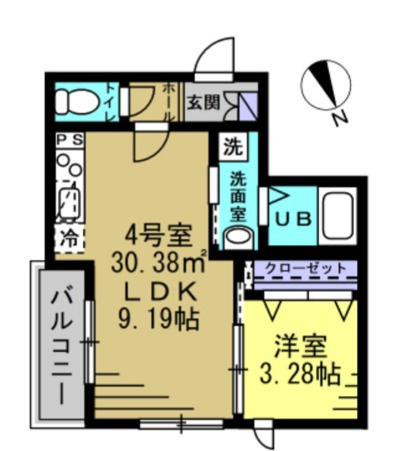 TUP津田沼の間取り