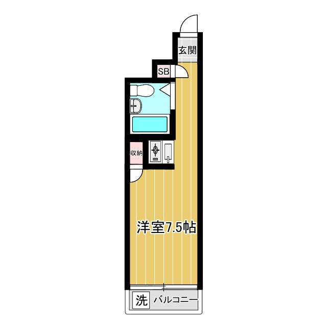 エレガンス浜田山の間取り
