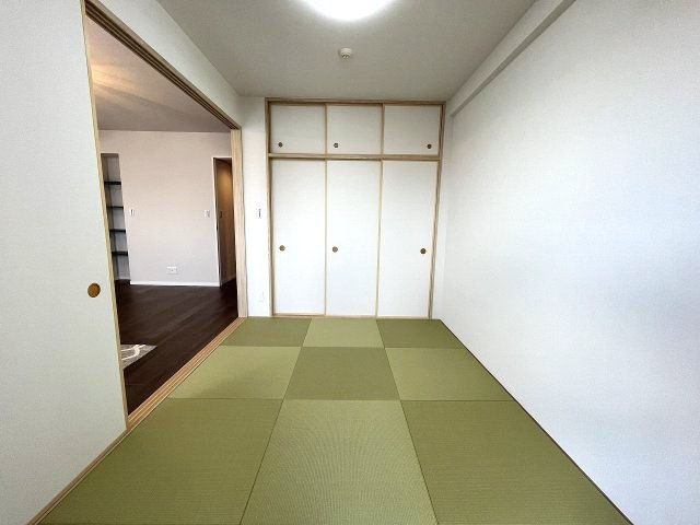 リフィア桜テラスの和室|LDに和室が隣接、お子様の遊び場等多目的に活用可能！