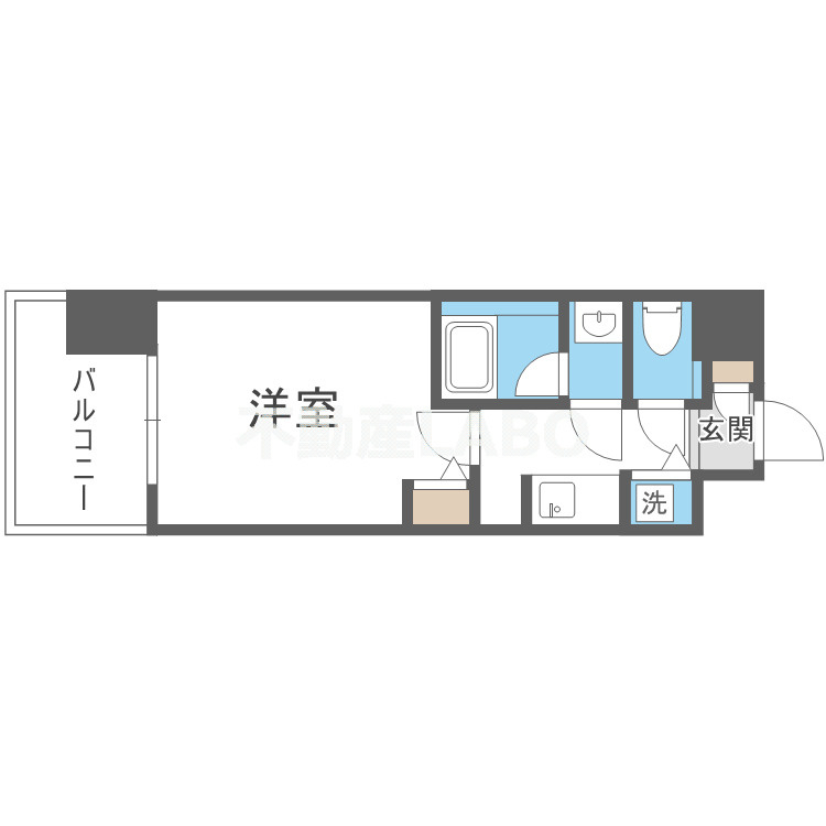 La Douceur北巽の間取り