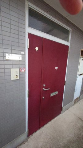 協栄マンションOYAMAのその他共用部分|玄関ドア