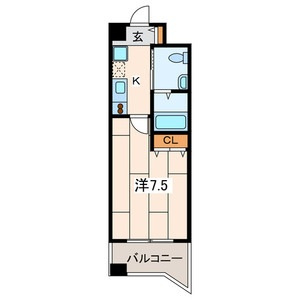 Ｖｉｃｏｌｏ横濱反町の間取り|間取りです。