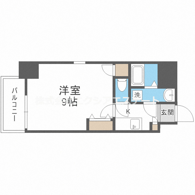 プレミエール西田辺の間取り