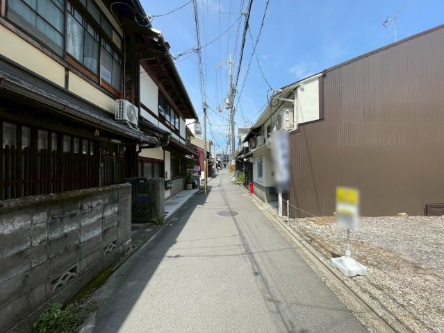 上京区硯屋町の前面道路含む現地写真