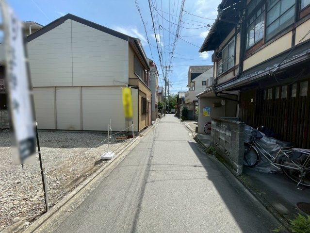 上京区硯屋町の前面道路含む現地写真