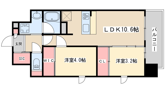 【間取り】 | シーズンフラッツ新大阪
