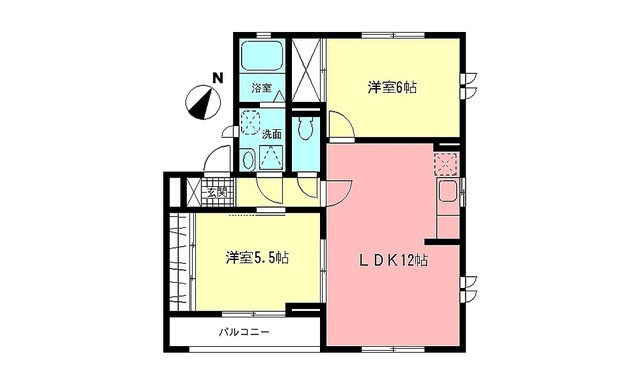 クレストハイツの間取り
