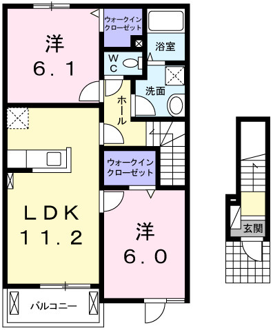 【間取り】 | Blanc maison
