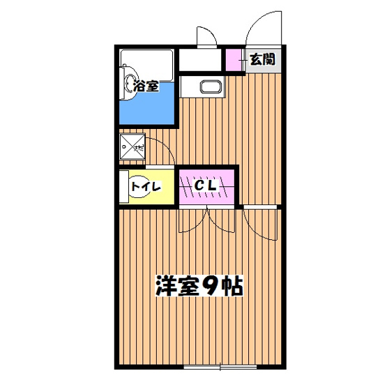 【間取り】 | プレジール第二秋喜
