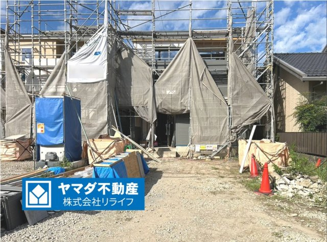 リーブルガーデン　一宮市奥町公園西　全4区画分譲の外観|「現地（2026年8月31日）撮影」　　
■外観写真　
■ヤマダ不動産　株式会社リライフ　