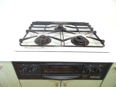 【設備】 | サーパス住吉 | コンロ、グリル　内装後　※前回募集時2024年08月の写真