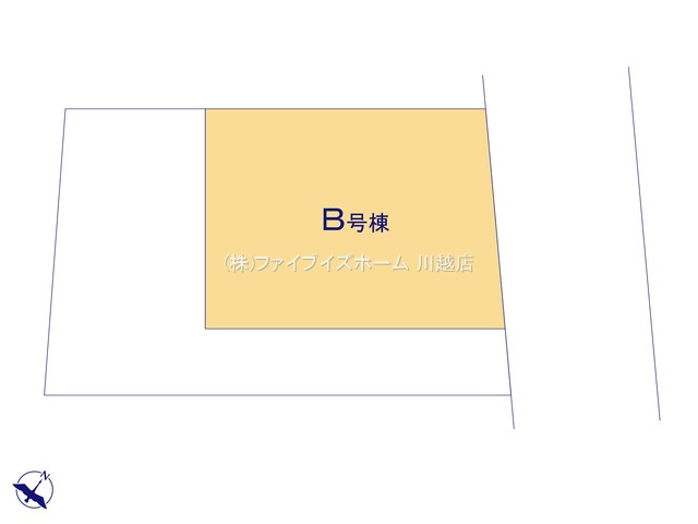 【B号棟　区画図】