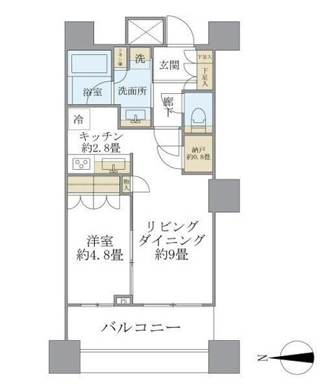 【間取り】 | パークタワーグランスカイ