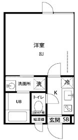フェリシア行徳2の間取り